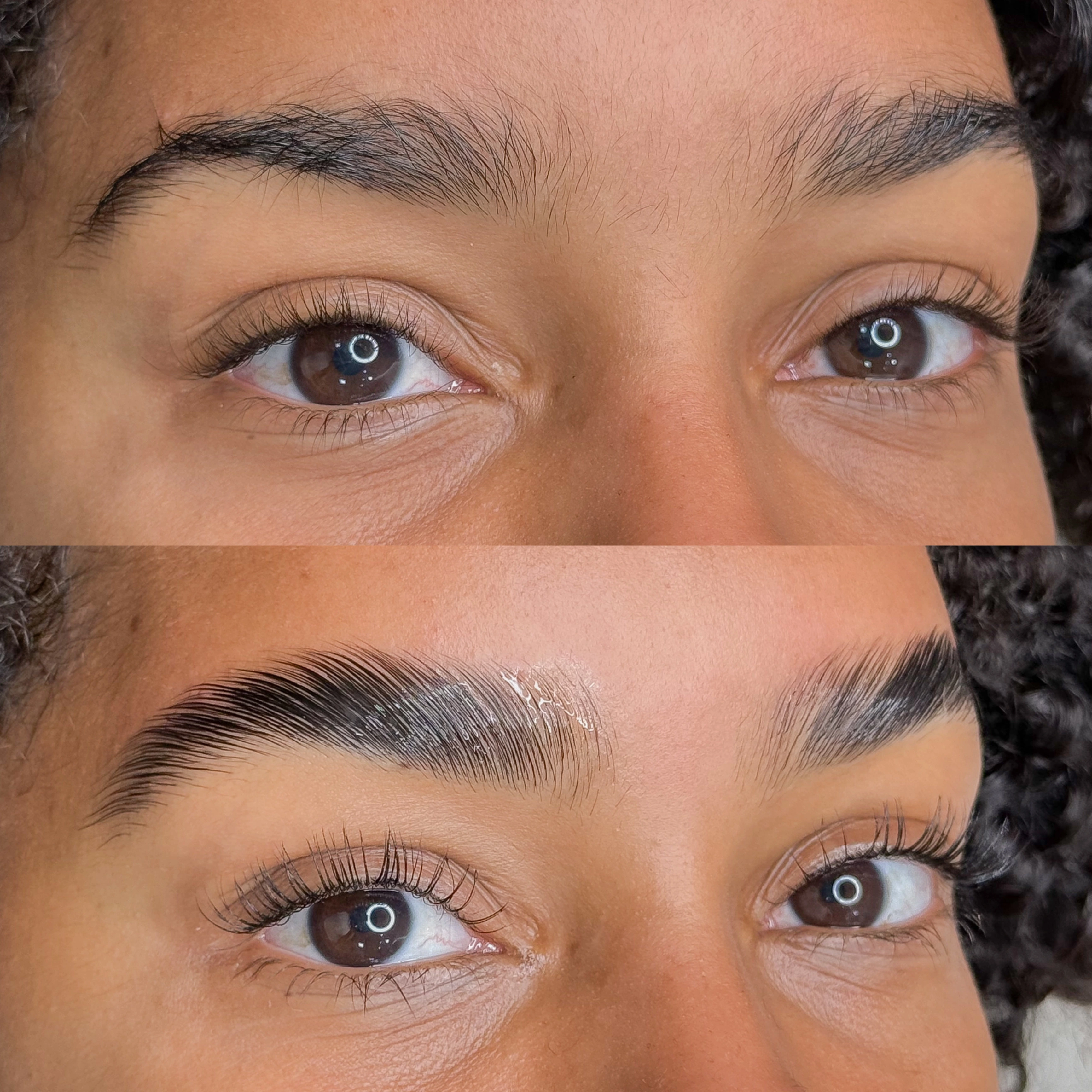 Brow lamination